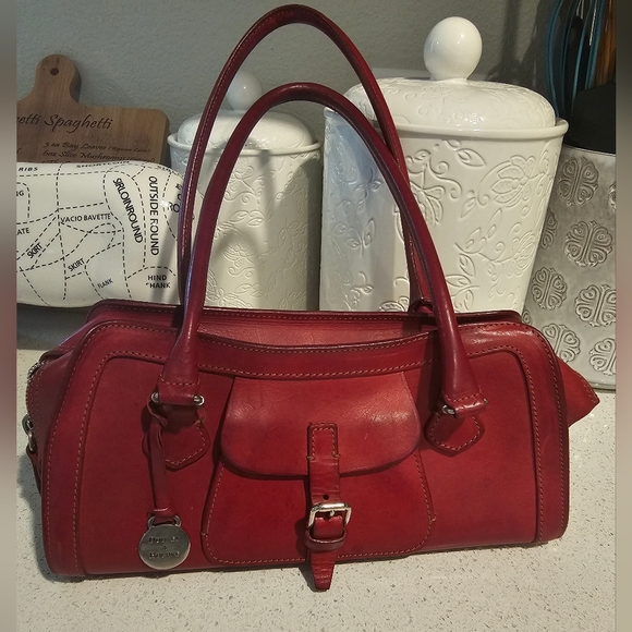 Dooney and Bourke Red Handbag Purse - Picture 1 of 10